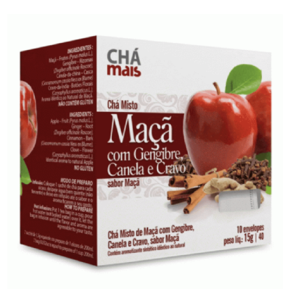 CHA MAIS/CLINICMAIS CHA GEN,CAN,CRA SABOR MACA 10 SACHES 15G