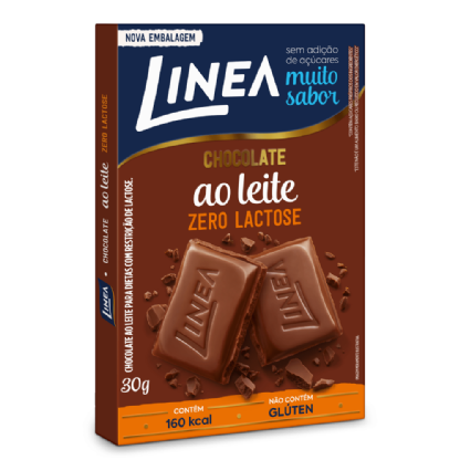 CHOCOLATE LINEA LEITE ZERO LACTOSE 30GR