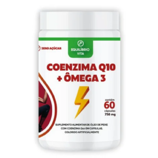 COENZIMA Q10 + OMEGA 3 500MG 60CAPS EQBV