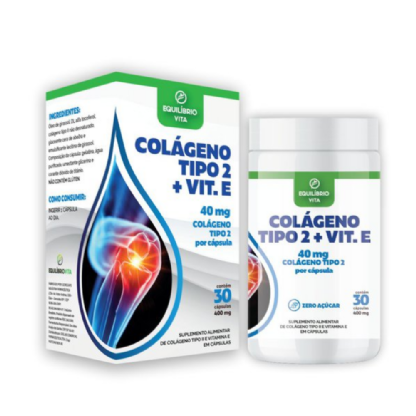 COLAGENO TIPO II + VITAMINA E 30CAPS EQBV