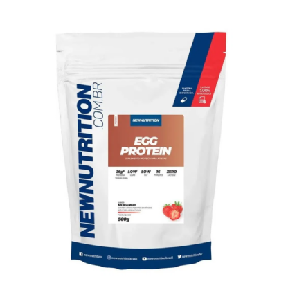 EGG PROTEIN 500G MORANGO NEWNUTRITION