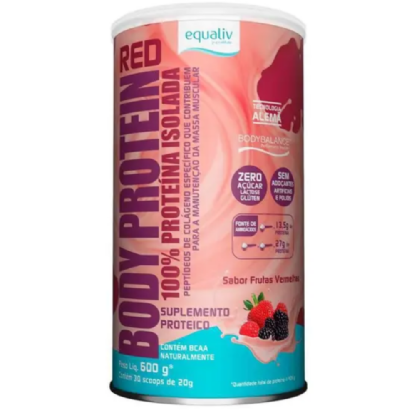 EQUALIV BODY FRUTAS VERMELHAS 600GR
