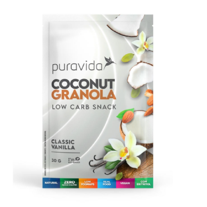 PURA VIDA MINI GRANOLA CLASSIC VANILLA SACHE 30G