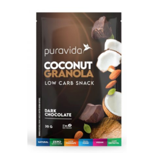PURA VIDA MINI GRANOLA DARK CHOC SACHE 30G