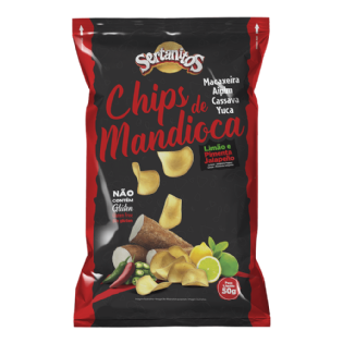 MAND CHIPS SERTANITOS LIMAO/PIMENTA 50G