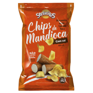 MAND CHIPS SERTANITOS COM SAL 50G