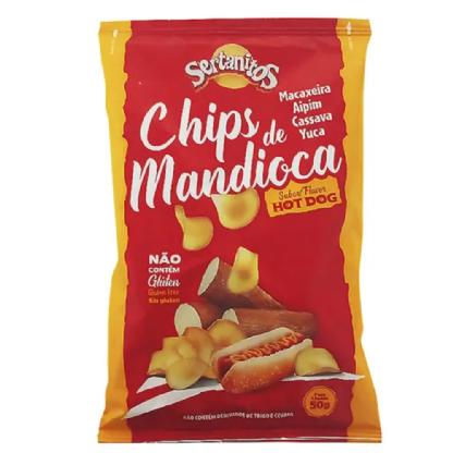 MAND CHIPS SERTANITOS HOT DOG 50G