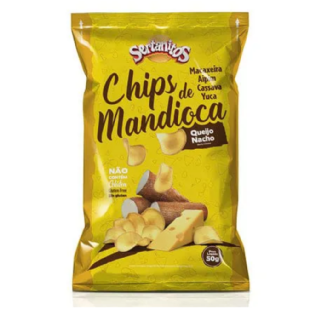 MAND CHIPS SERTANITOS QUEIJO NACHO 50G