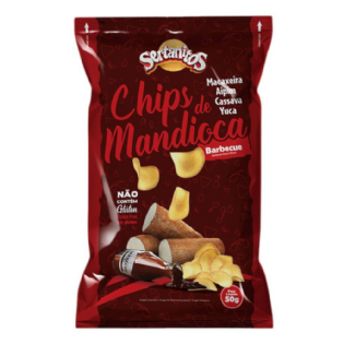 MAND CHIPS SERTANITOS BARBECUE 50G