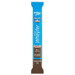 MAIS MU CHOCO WHEYFER C/CHOCOLATE 25G 