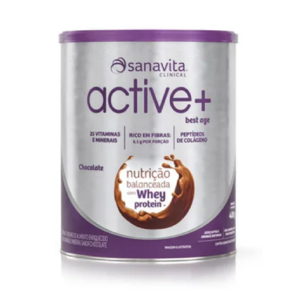 ACTIVE + CHOCOLATE BEST AGE LATA 400G