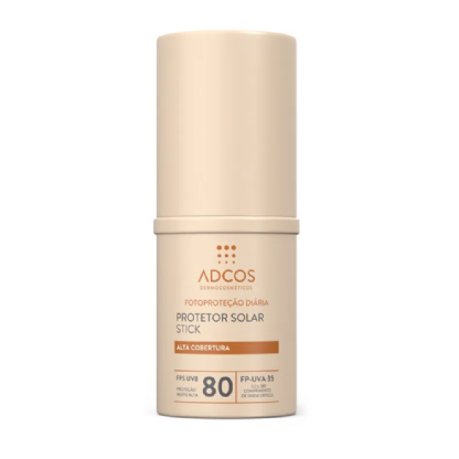 ADCOS FILTRO SOLAR STICK FPS 80 PEACH  17GR