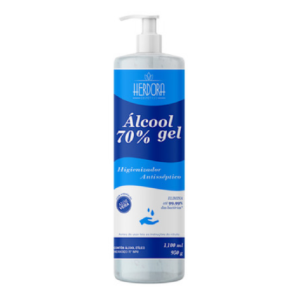 ALCOOL 70% GEL PUMP 950G/1100ML