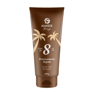 ANASOL LOCAO BRONZEADORA FPS 8 200G