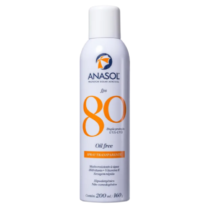 ANASOL PROT SOLAR SP TRANSP FPS 80 200ML AERO