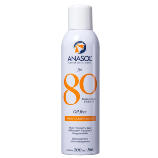 ANASOL PROT SOLAR SP TRANSP FPS 80 200ML AERO