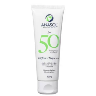 ANASOL PROTETOR SOLAR FPS 50 LOCAO 120 G
