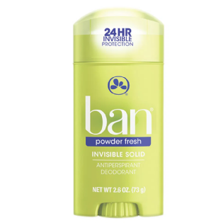 BAN DESODORANTE SOLIDO 73 G POWDER FRESH.