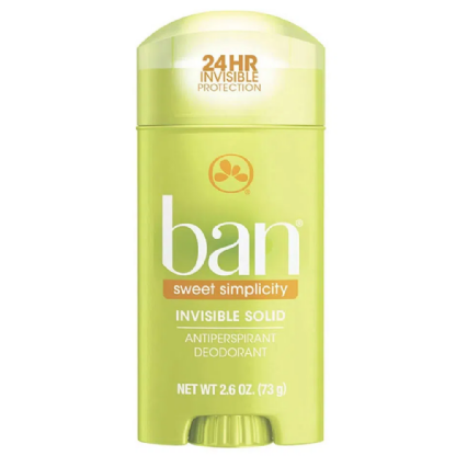 BAN DESODORANTE SOLIDO 73 G SWEET SIMPLICITY.