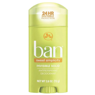 BAN DESODORANTE SOLIDO 73 G SWEET SIMPLICITY.