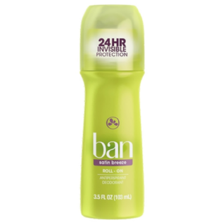 BAN DESODORANTE R/O 103 ML SATIN BREEZE.