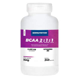 BCAA NEW 240 CAPS 2400MG