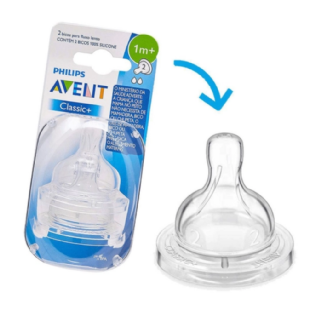 AVENT BICO DE MAMADEIRA ANTI COLIC CLASSICA N.02 C/2 SCF632/27