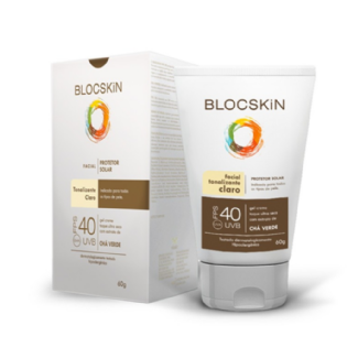 BLOCSKIN PROTETOR FACIAL TONALIZANTE CLARO FPS 40