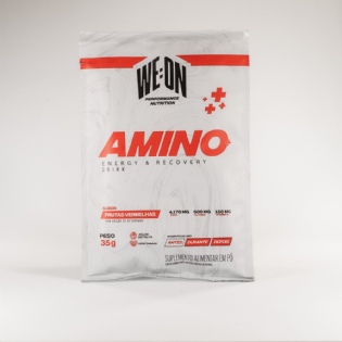 WE ON AMINO + MONODOSE FRUTAS VERMELHAS SACHE 35 GR