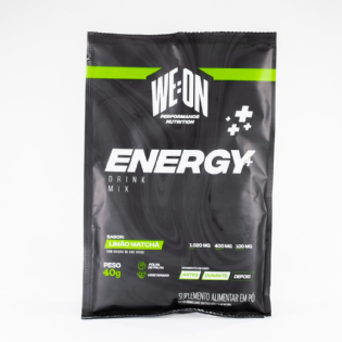 WE ON ENERGY DRINK + MONODOSE LIMAO MATCHA SACHE 40 GR