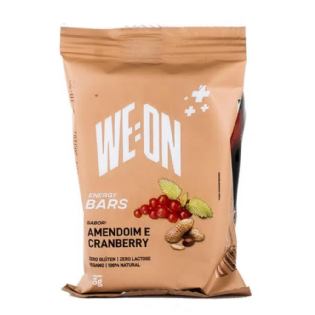 WE:ON ENERGY BARS AMENDOIM E CRANBERRY BARRA 35GR