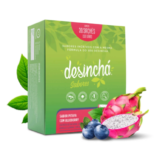 CHA DESINCHA SABORES PITAYA C/ BLUEBERRY 30 X 1,5G