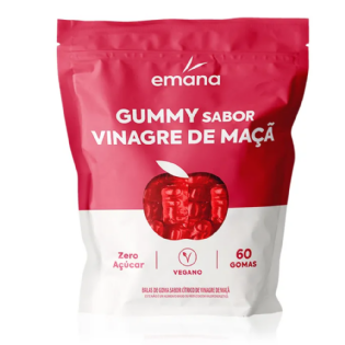 EMANA GUMMY MELATONINA VINAGRE DE MACA 60 GOMAS