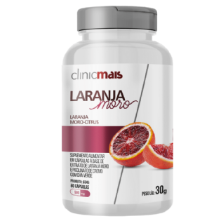 CHA MAIS/CLINICMAIS CAPSULA LARANJA MORO 60CAPS 500MG 30G