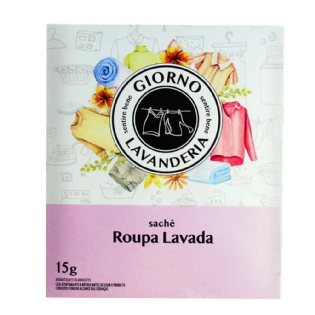 GIORNO SACHE ROUPA LAVADA 15G | Aroma Refrescante para suas Roupas
