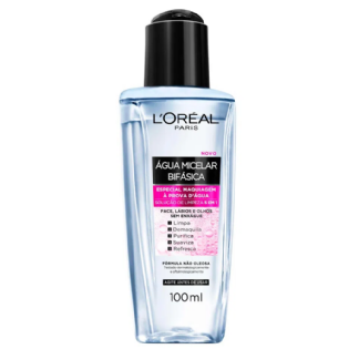 DERMO EXP AGUA MICELAR BIFASICA 100ML LOREAL