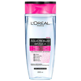DERMO EXP AGUA MICELAR BIFASICA 200ML LOREAL