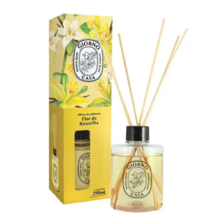 DIFUSOR DE AMBIENTES GIORNO FLOR DE BAUNILHA 250ML