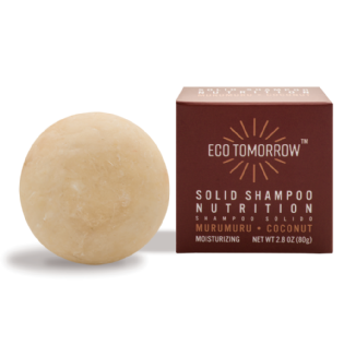 SHAMPOO SÓLIDO NUTRIÇÃO C/OLEO MURUMURU E COCO 80G ECOTOMORROW
