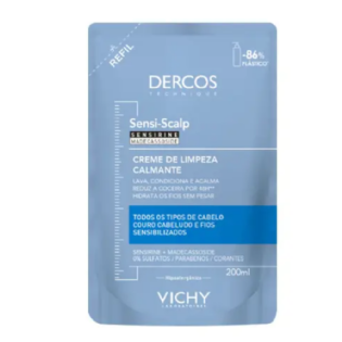 DERCOS REFIL CREME DE LIMPEZA SENSI SCALP 200ML