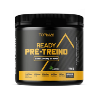 PRE TREINO COM HMB E CAFEINA READY TOPWAY 195G FRUTAS VERMELHAS