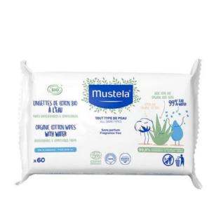 TOALHA UMED MUSTELA ALGODAO 60UN SN