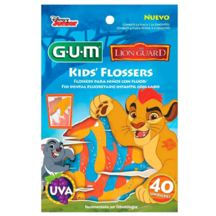 FIO DENT GUM FLOSSERS GUARDA LEAO C/ 40