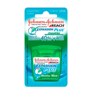 FIO DENTAL J&J EXPANSION MENTA PLUS 50MT