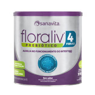 FLORALIV 4 FIBRAS SANAVITA LATA 195G