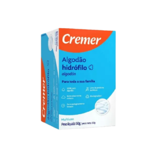 ALGODAO CREMER HIDROF 50GR
