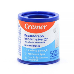 ESPARADRAPO IMPERMEÁVEL 2,5CM | Ideal para Proteção e Curativos