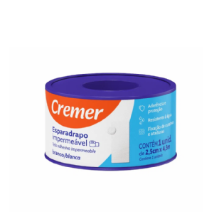 ESPARADRAPO CREMER 2,5CMX4,5M