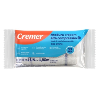 Atadura Crepom Max Press 8cm | Ideal para Imobilização e Curativos