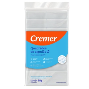 ALGODAO QUADRADO 95G CREMER